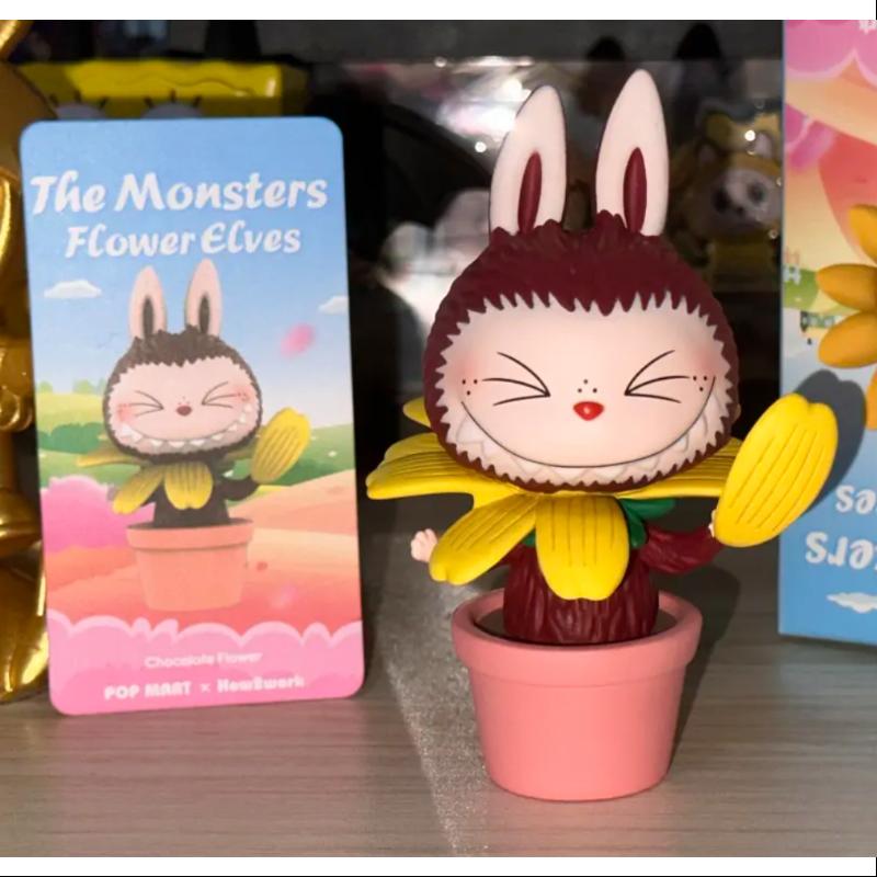Labubu The Monsters Flower Elves Series Chocolate Flower