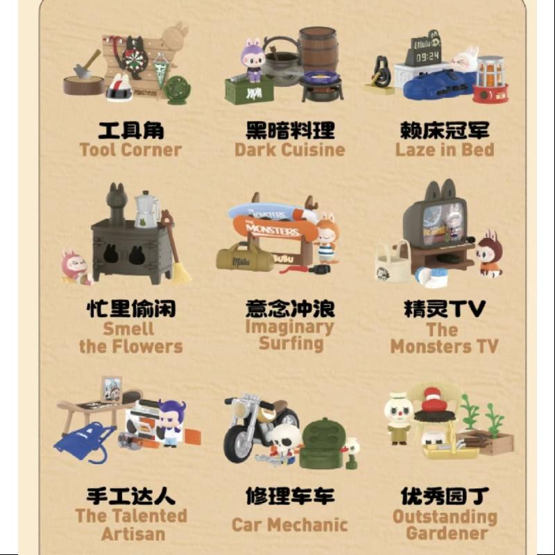 Labubu The Monsters Home of the Elves Series Whole Set Opened