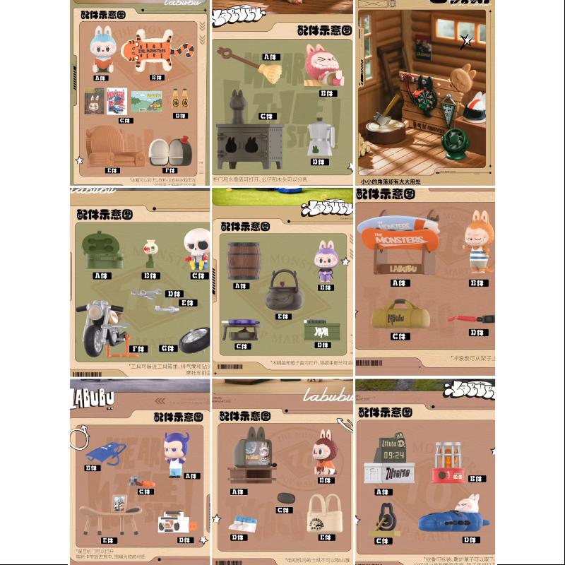 Labubu The Monsters Home of the Elves Series Whole Set Opened