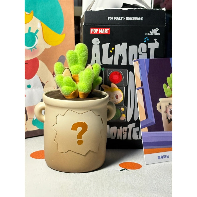 Labubu The Monsters Almost Hidden Series Flower Pot