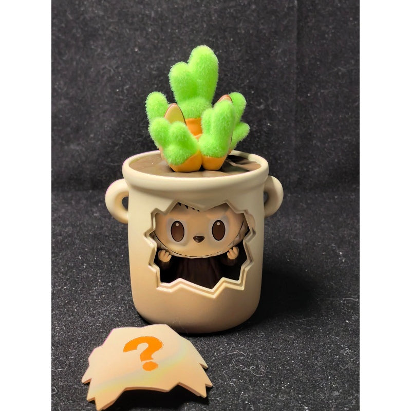 Labubu The Monsters Almost Hidden Series Flower Pot
