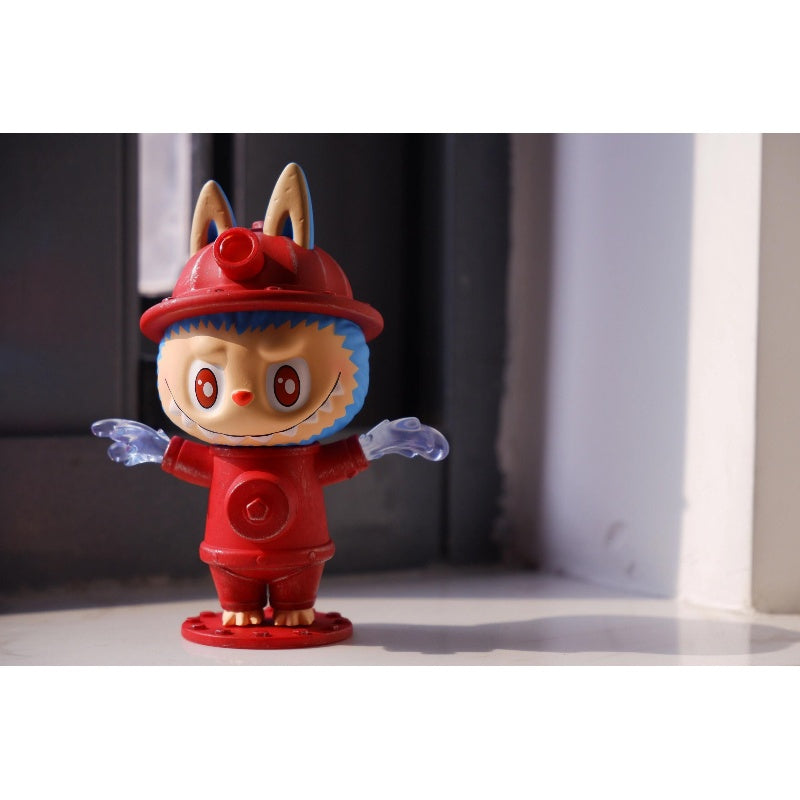 Labubu The Monsters Almost Hidden Series Fire Hydrant