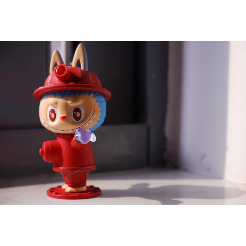 Labubu The Monsters Almost Hidden Series Fire Hydrant