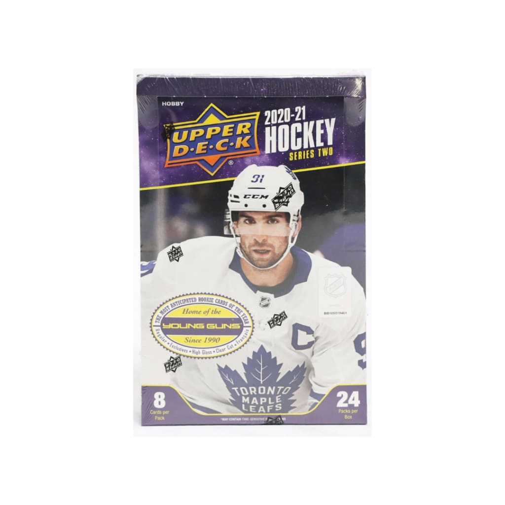 2020/21 Upper Deck Series 2 Hockey Hobby Box