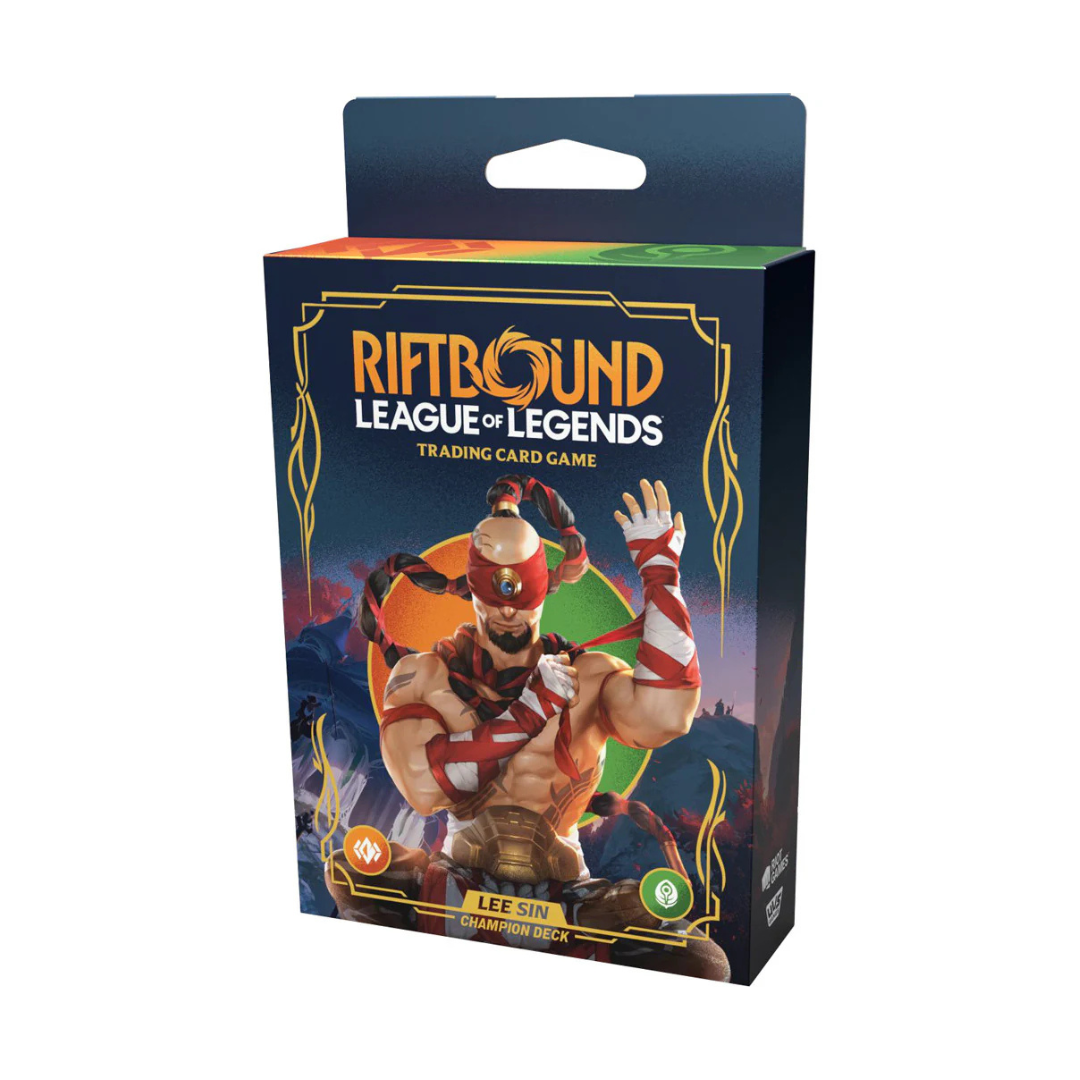 League of Legends Riftbound TCG: Origins Champion Deck Lee Sin (Pre Order)