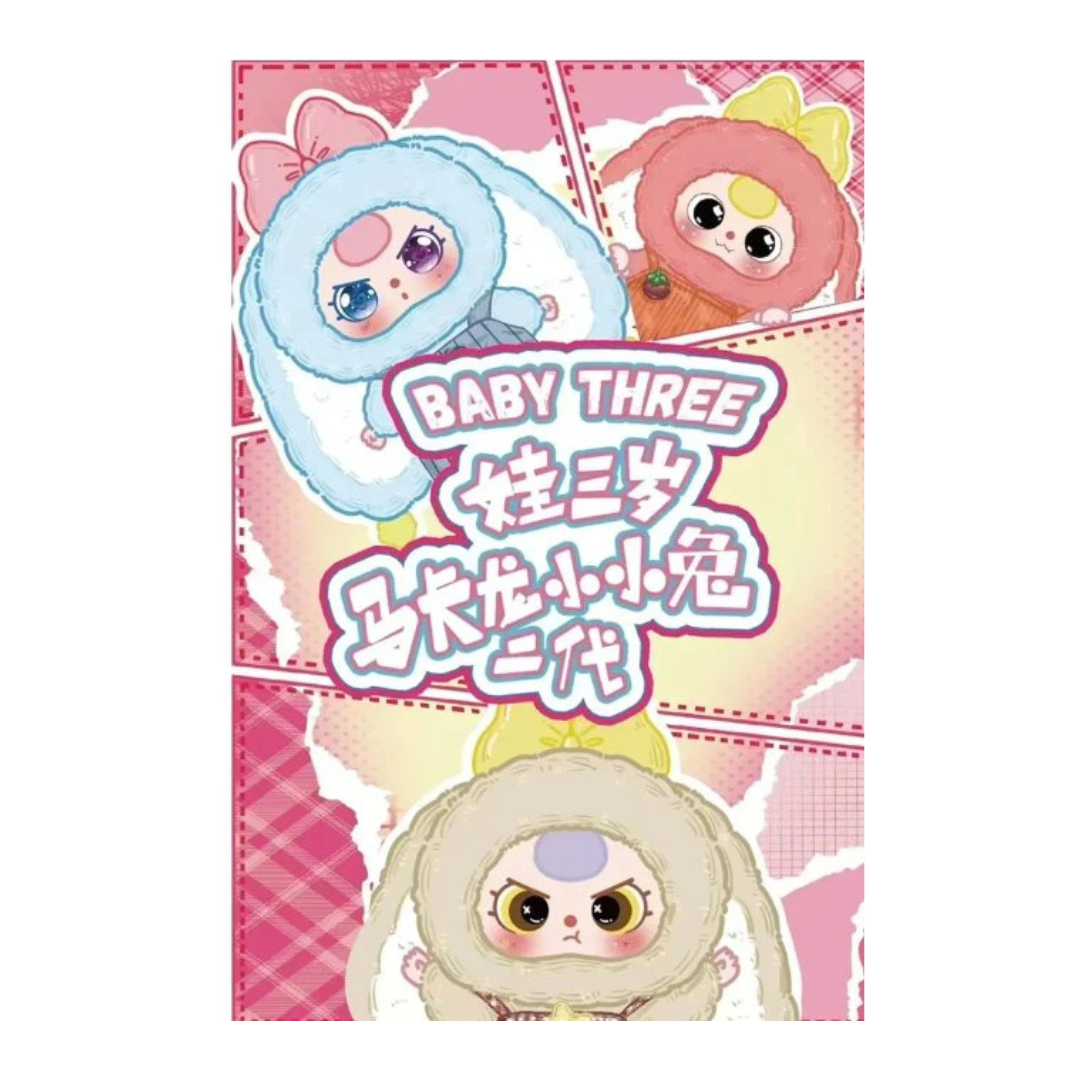 Baby Three V2 Rabbit Macaron Cute Bunny Plush Series Blind Box