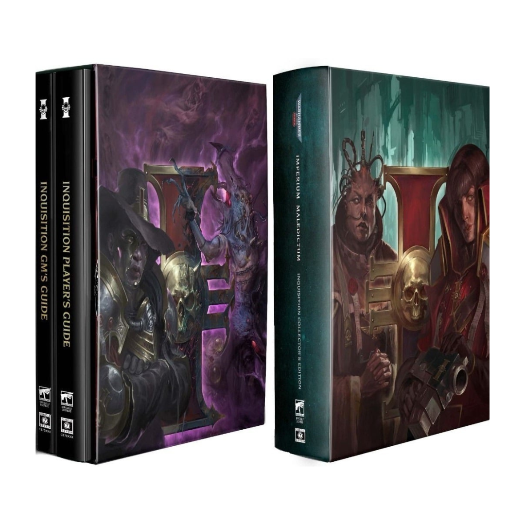 Warhammer 40k  -  Collector's Edition -  Imperium Maledictum- Inquisition - Core Rulebook