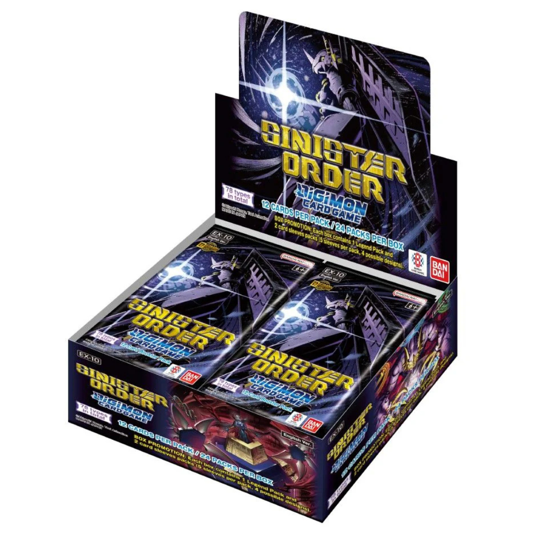 Digimon Card Game - EX-10 - Sinister Order Extra Booster Box