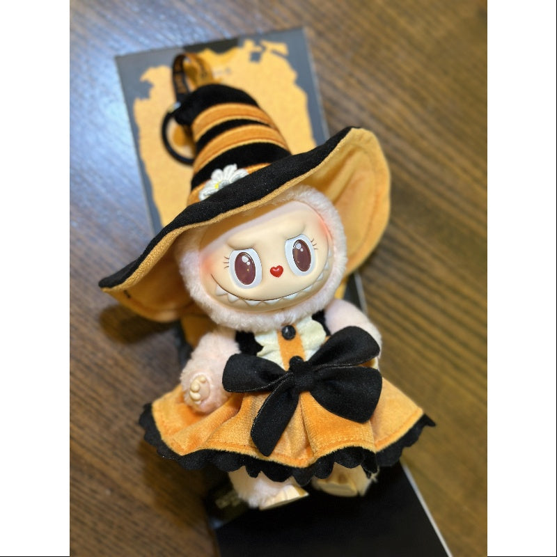 Labubu The Monsters Mokoko Magic Of Pumpkin Vinyl Plush Pendant 2024 Limited Edition