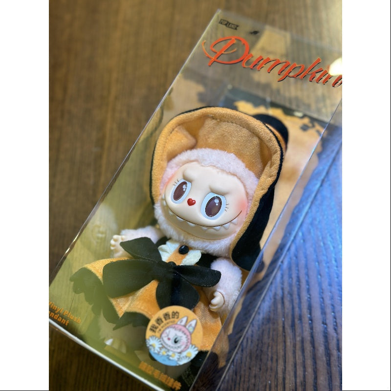 Labubu The Monsters Mokoko Magic Of Pumpkin Vinyl Plush Pendant 2024 Limited Edition