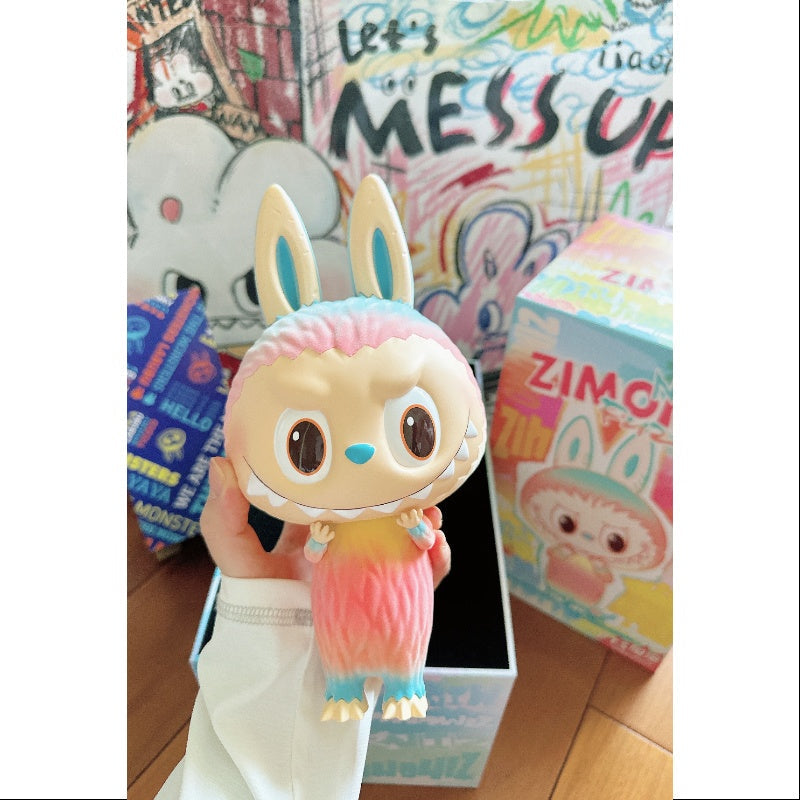 Labubu The Monsters Fuzzy Neon 2025 Limited Edition