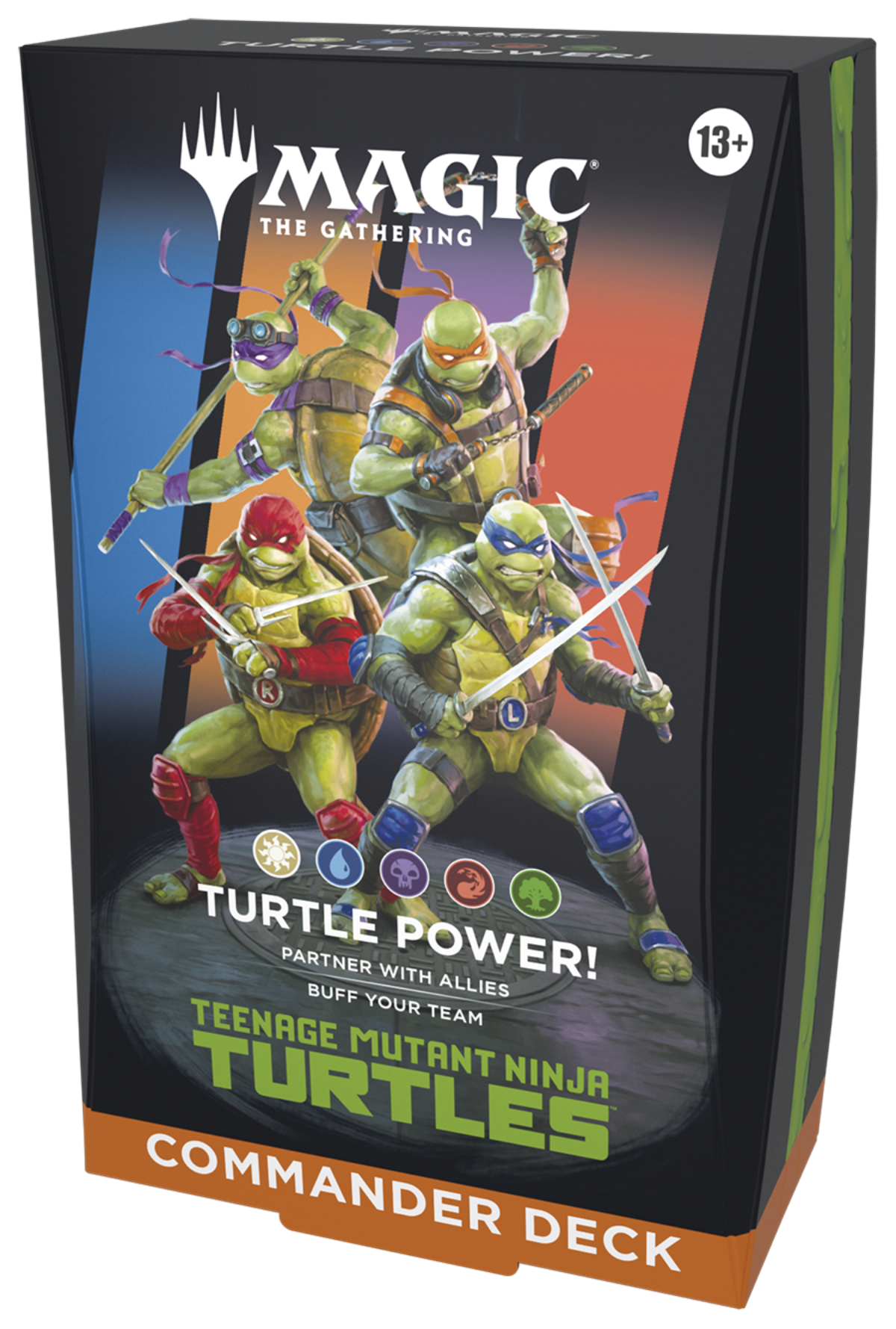 Teenage Mutant Ninja Turtles: Turtle Power Commander Deck - Preorder