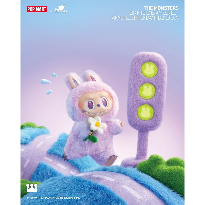 Labubu The Monsters Big into Energy Series Vinyl Plush Pendant Luck