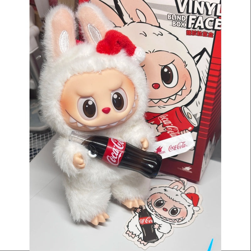 Labubu The Monsters Coca Cola Series Vinyl Face Pendant Surprise Shake