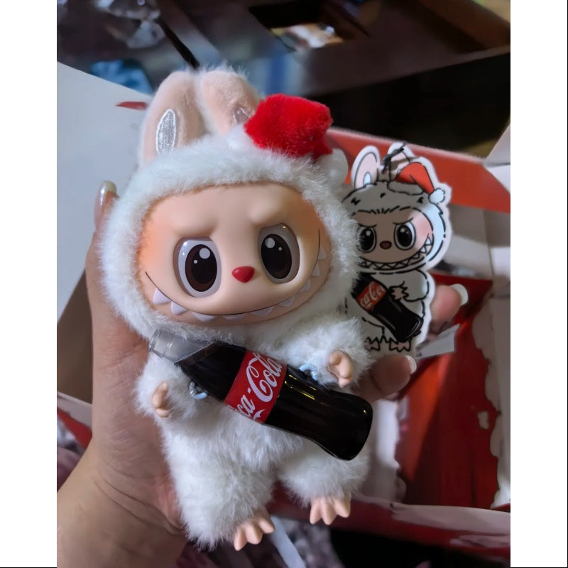 Labubu The Monsters Coca Cola Series Vinyl Face Pendant Surprise Shake