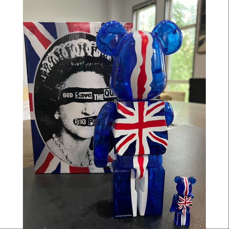 Bearbrick Sex Pistols God Save The Queen 400% & 100% Be@rbrick Limited