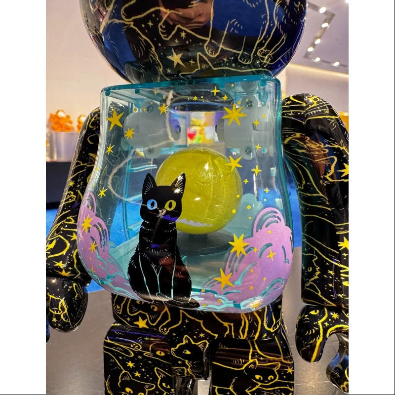 Bearbrick Cat In The Night Sky 400% Be@rbrick 2024 Limited