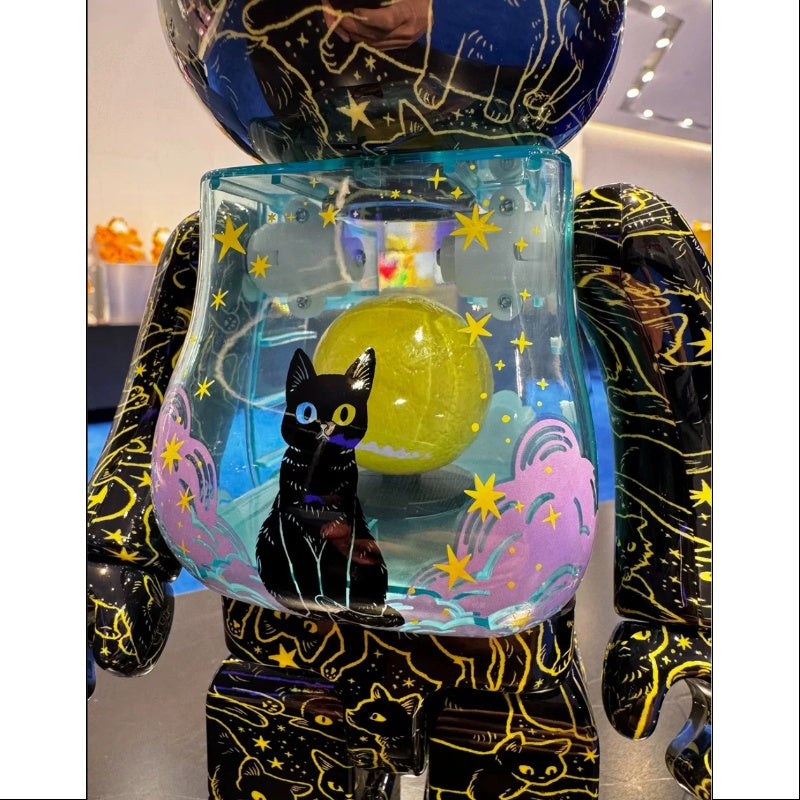 Bearbrick Cat In The Night Sky 400% Be@rbrick 2024 Limited