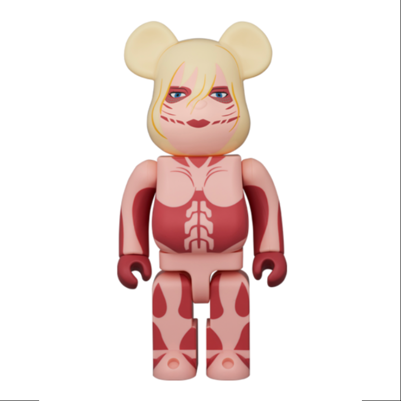 Bearbrick Attack on Titan Female Titan 400% Be@rbrick 2024 Limited