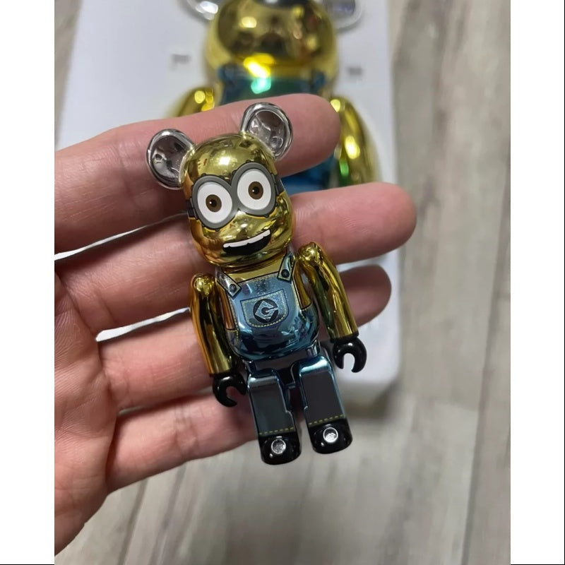 Bearbrick Minions Dave 400% & 100% Be@rbrick 2024 Limited