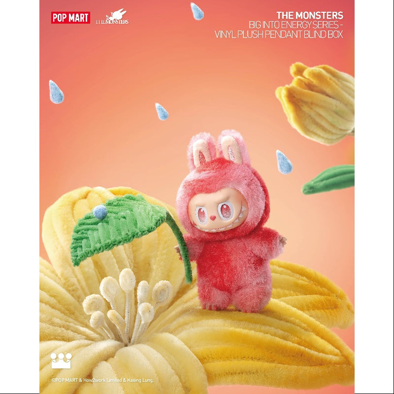 Labubu The Monsters Big into Energy Series Vinyl Plush Pendant Love