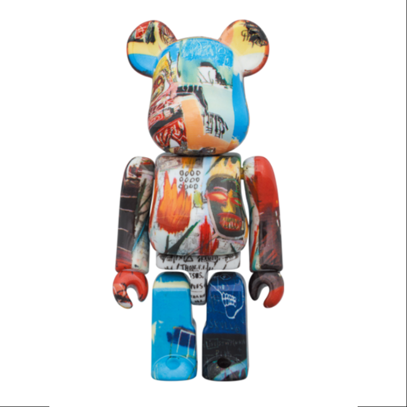 Bearbrick Jean Michel Basquiat Special 400% & 100% Be@rbrick 2024 Limited