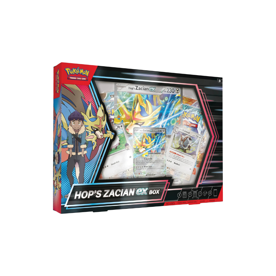 Pokemon - Hop’s Zacian ex Box