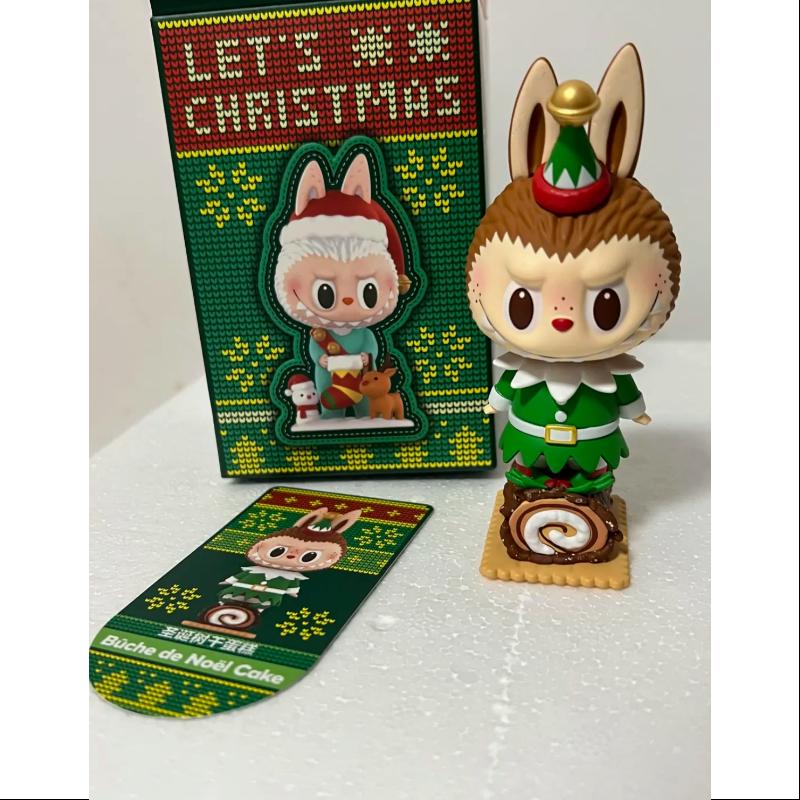 Labubu The Monsters Let's Christmas Series Bûche de Noël Cake