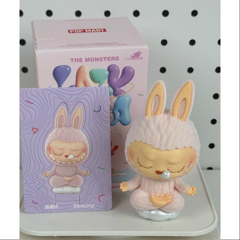 Labubu The Monsters Lazy Yoga Series Sleeping