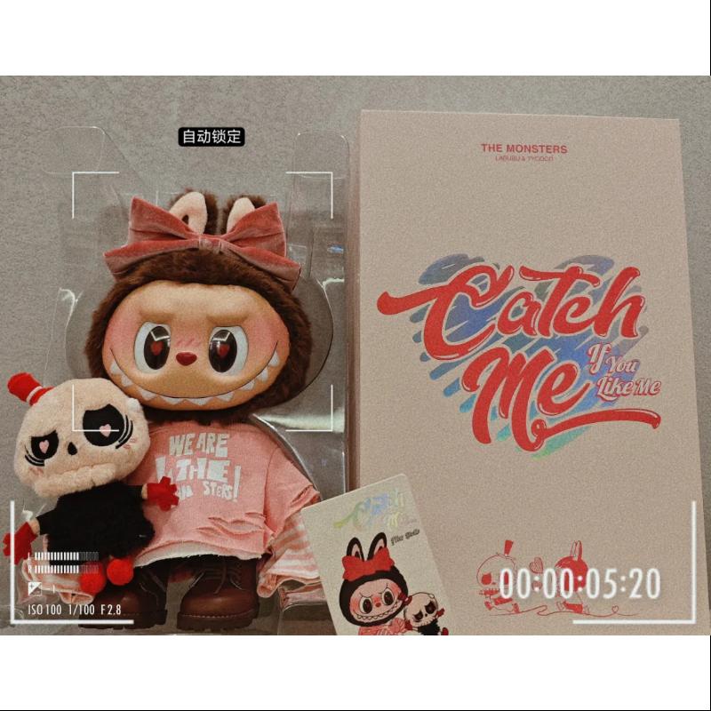 Labubu The Monsters Catch Me If You Like Me Series Vinyl Doll Secret Pink Rare Limited Edition