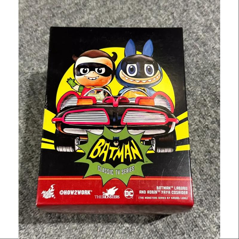 Labubu The Monsters Batman Labubu & Robin YAYA Rocking Car LIMITED
