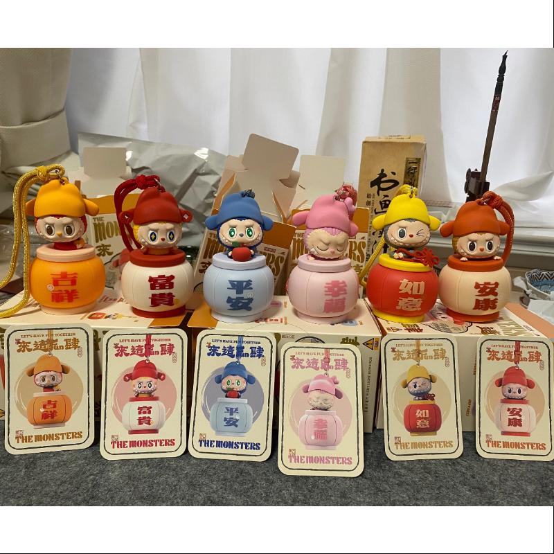 Labubu The Monsters Let's Have Fun Together Night Light Series Whole Set Opened