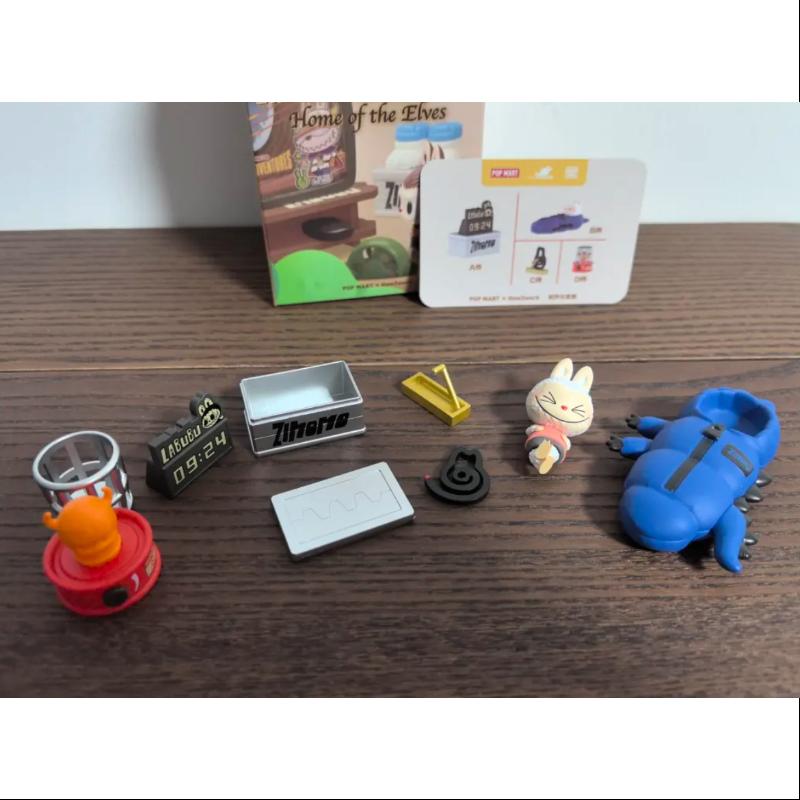 Labubu The Monsters Home of the Elves Series Laze in Bed