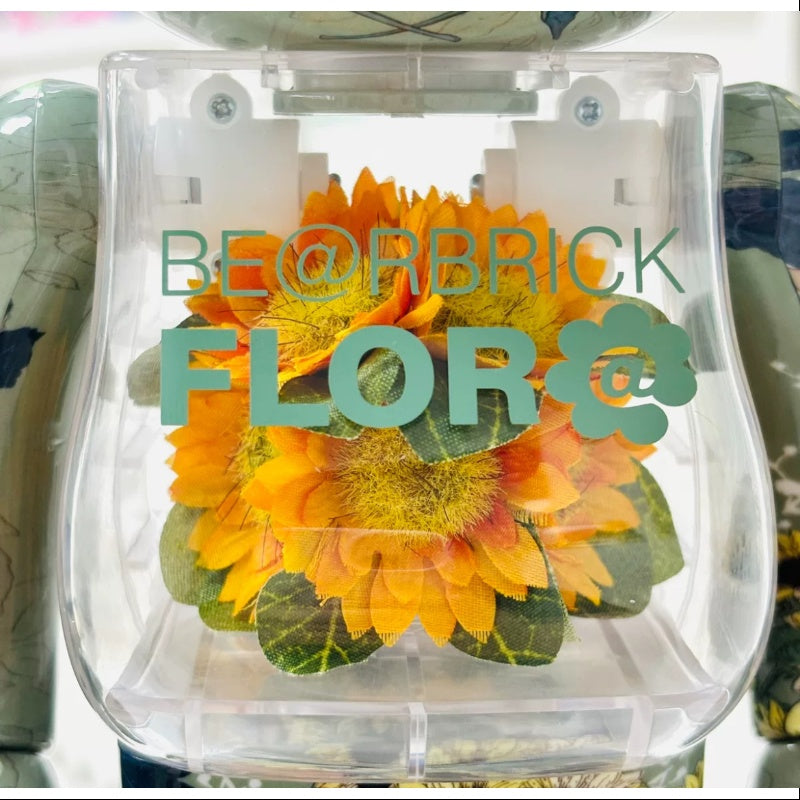 Bearbrick FOLR@ Sunflower 400% Be@rbrick 2024 Limited