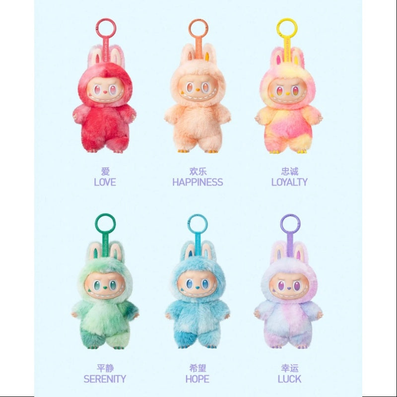 Labubu The Monsters Big into Energy Series Vinyl Plush Pendant Whole Set Opened