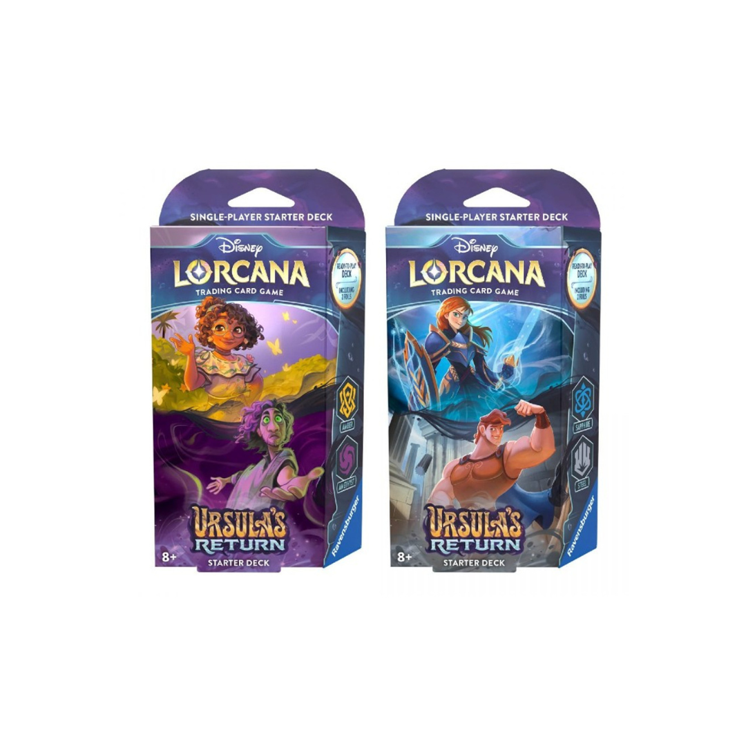 Disney Lorcana TCG: Ursula's Return - Starter Deck (Set of 2)