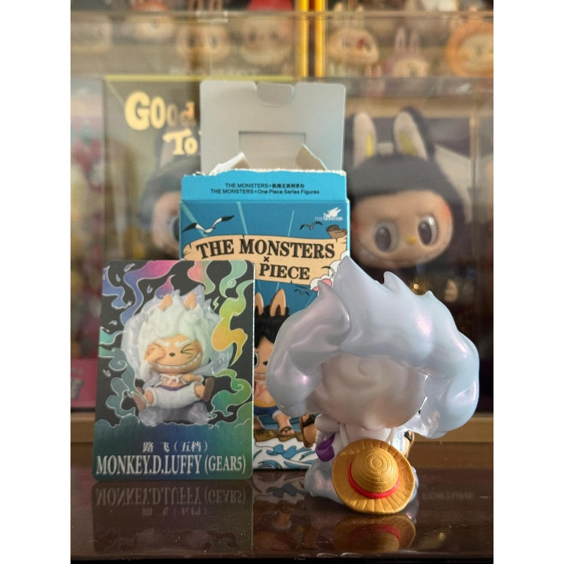 Labubu The Monsters X One Piece Series Secret MONKEY.D.LUFFY(GEAR5)(1/144)