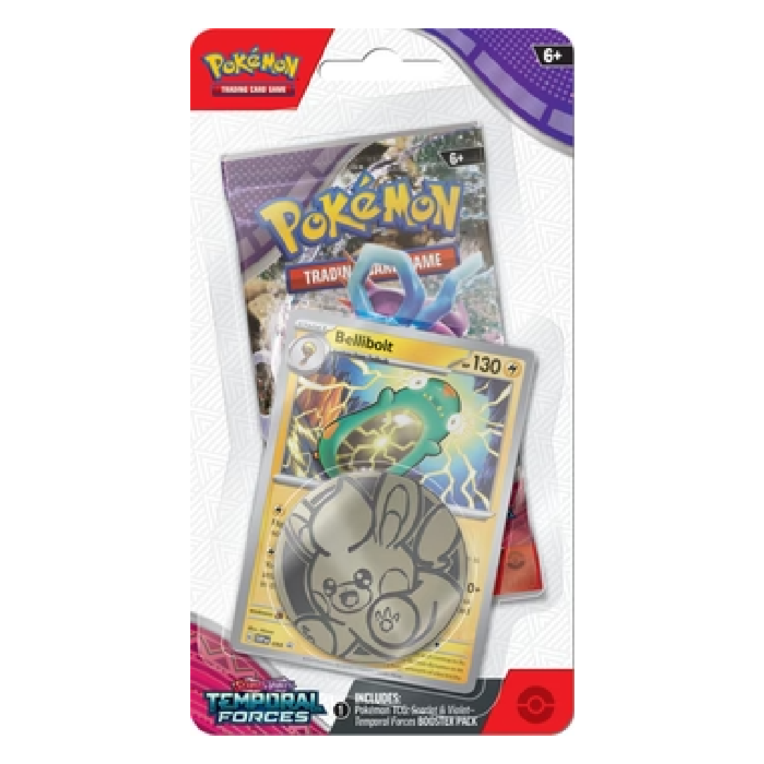 Pokemon - Scarlet and Violet - Temporal Forces - Checklane Blister - Bellibolt