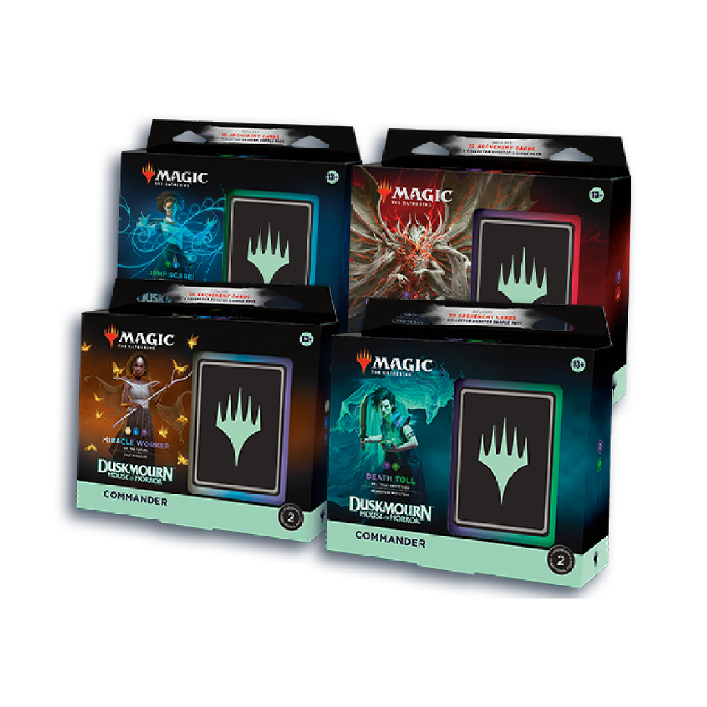 MTG - Duskmourn: House of Horror - Commander Decks - Set of 4
