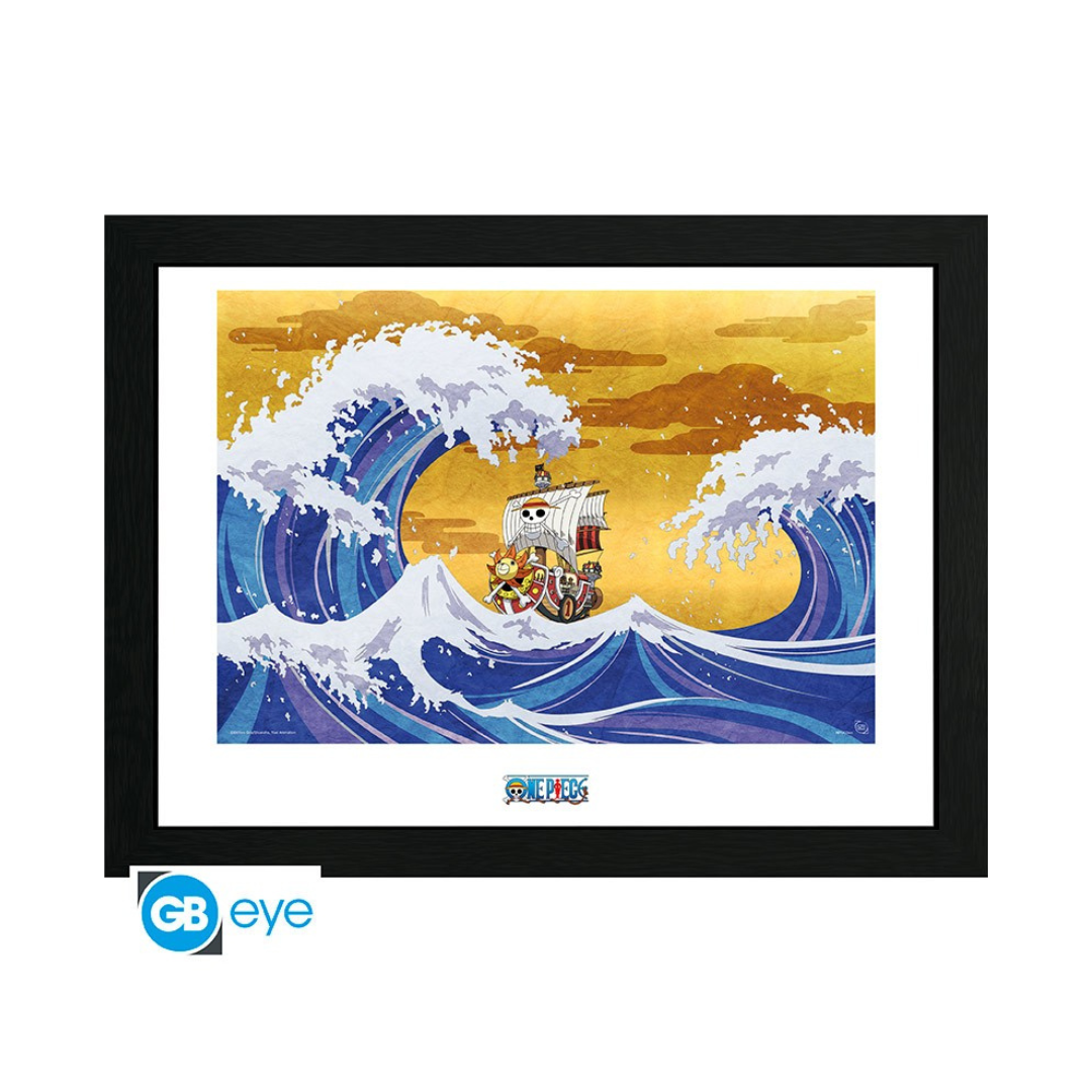 ONE PIECE Framed print Thousand Sunny