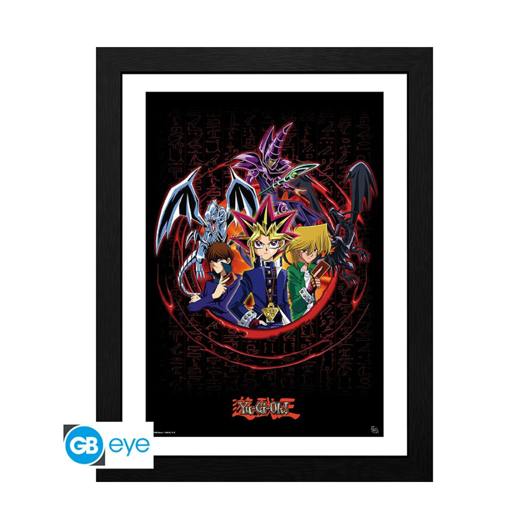 YU-GI-OH! Framed print Joey Yugi Kaiba