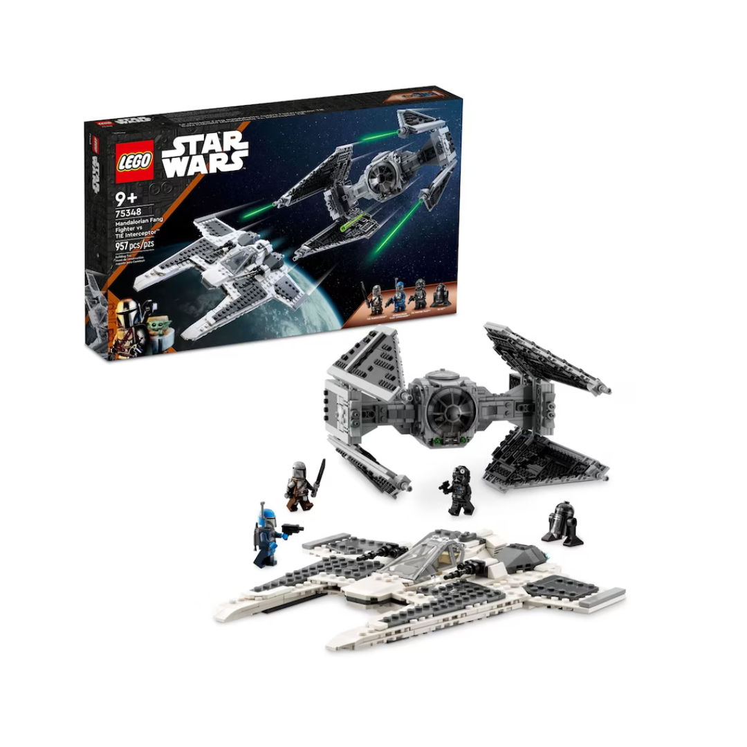 LEGO Mandalorian Fang Fighter vs. TIE Interceptor™ Star Wars