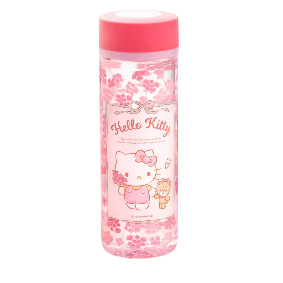 Hello Kitty Water Bottle (Floral Wreath)
