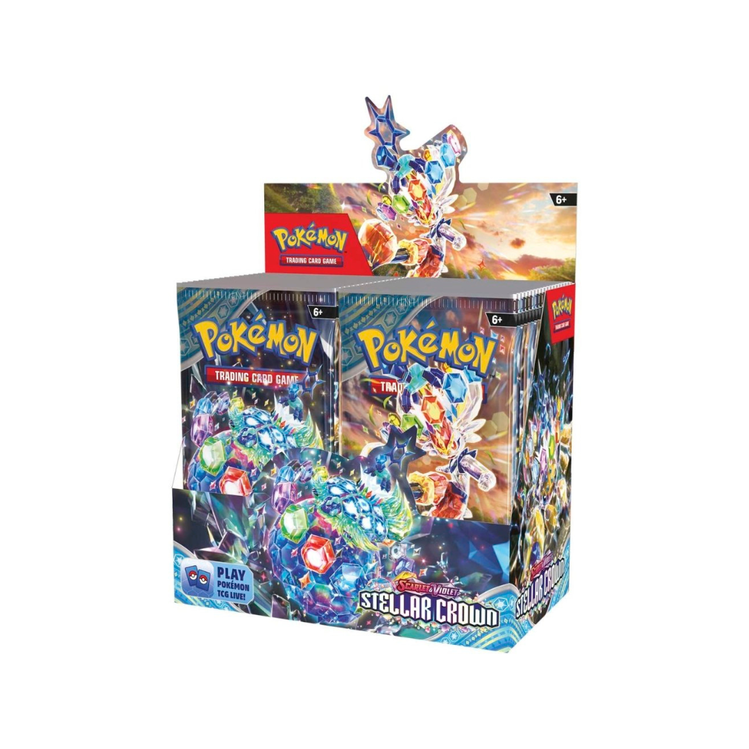 Pokemon Scarlet And Violet - Stellar Crown Booster Box