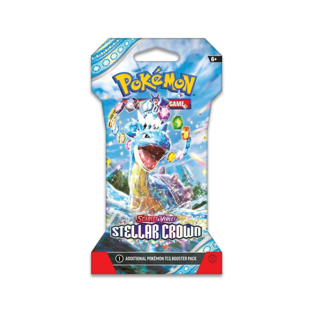 Pokemon TCG: Scarlet & Violet-Stellar Crown Sleeved Booster Pack (10 Cards)