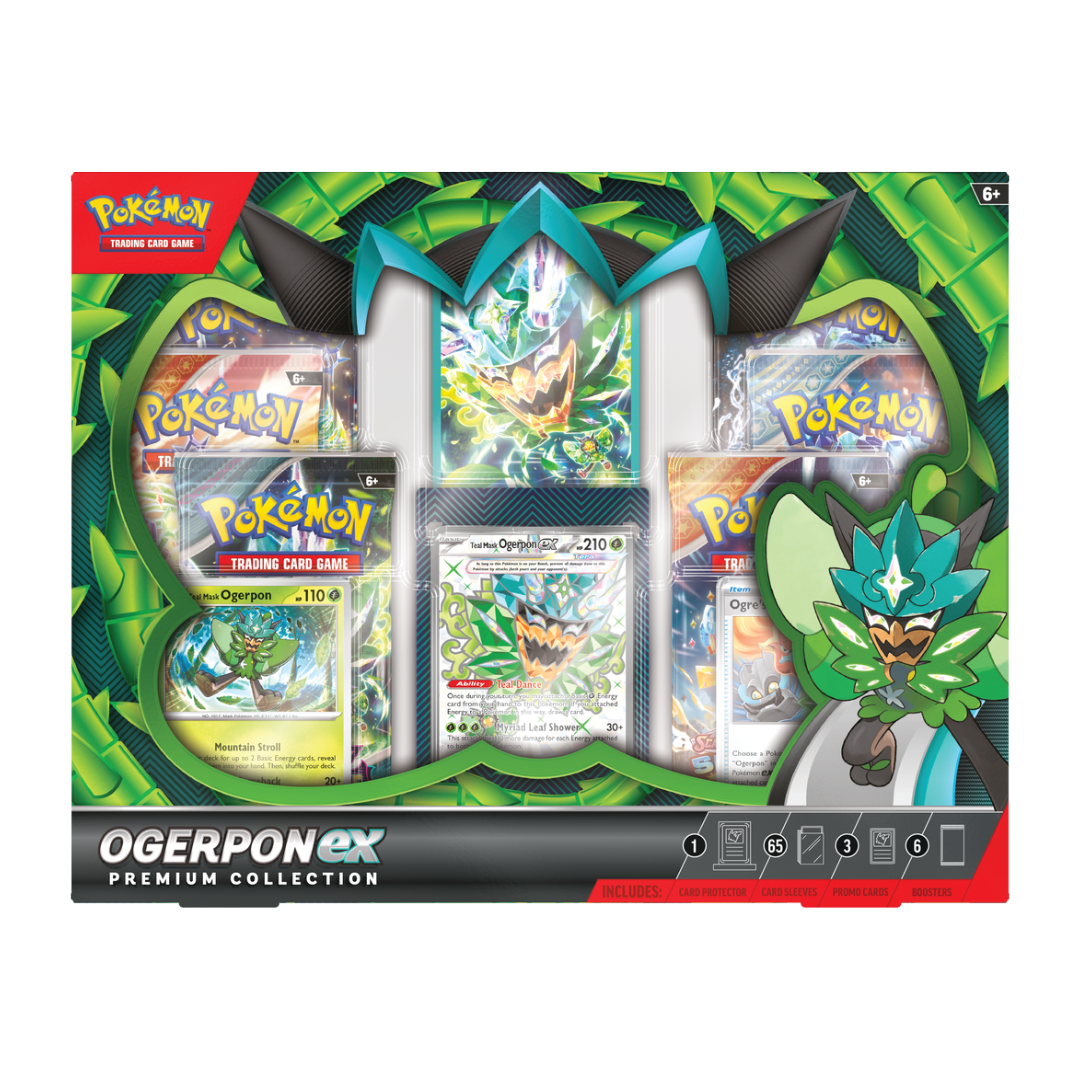 Pokemon Ogerpon Ex Premium Collection Box