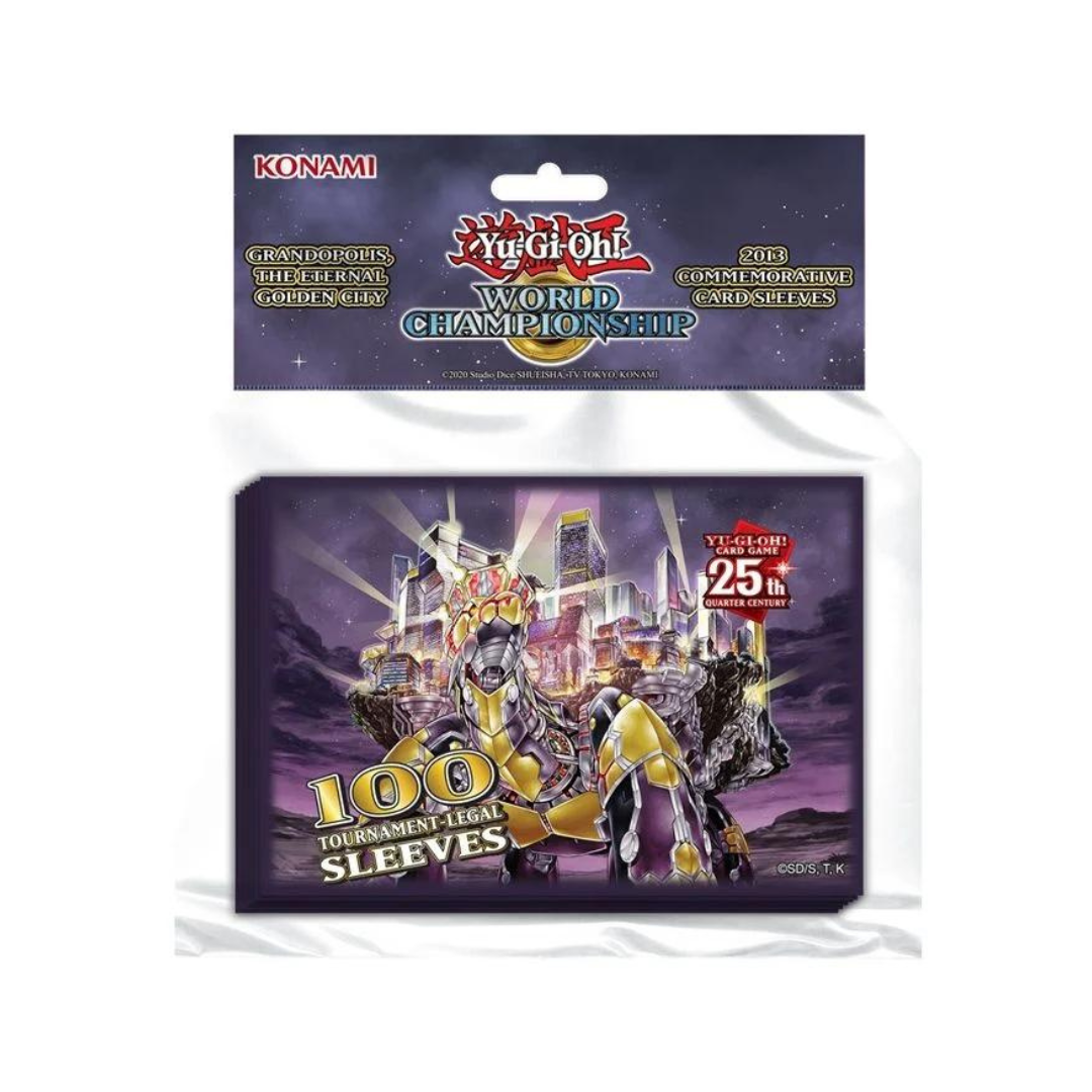 Yu-Gi-Oh World Champ Grandopolis Eternal Golden City Card Sleeves