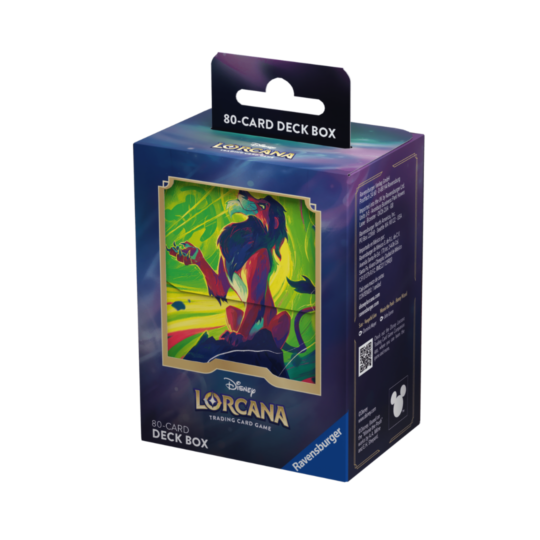 Disney Lorcana : Set 6 - Azurite Sea Deck Box (Scar)