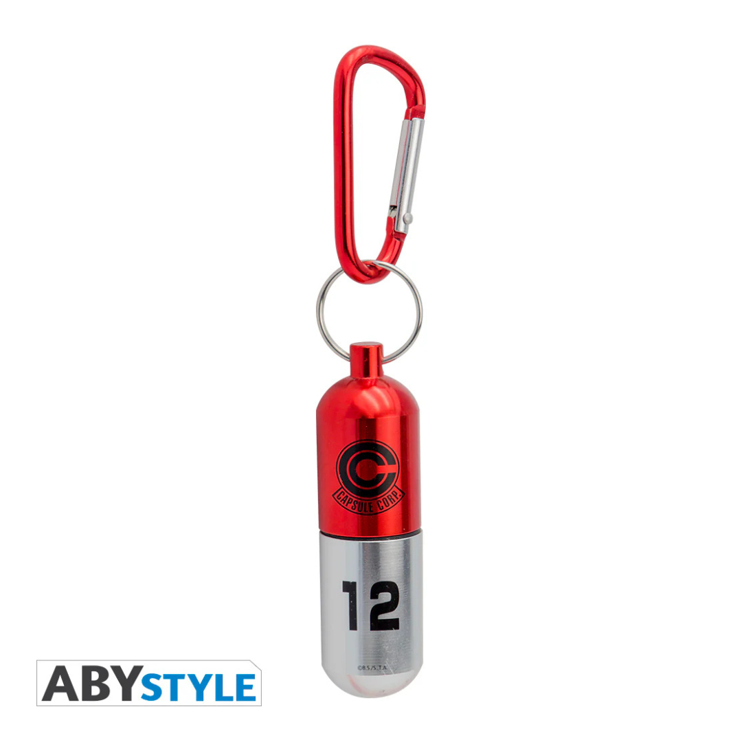 Dragon Ball Z - Red Capsule Corp. Keychain