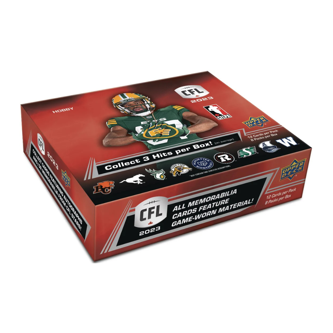 2023 Upper Deck CFL Football Hobby Box